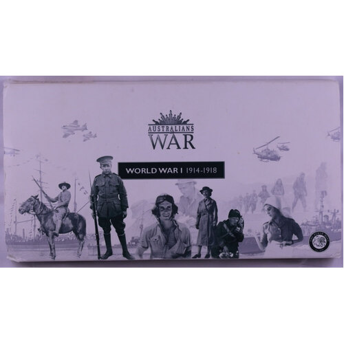 2003 Silver 2 Ounce Proof Coin and Medallion Set Australians at War WWI