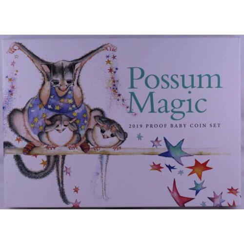 Australia 2019 Baby Proof Coin Set Possum Magic