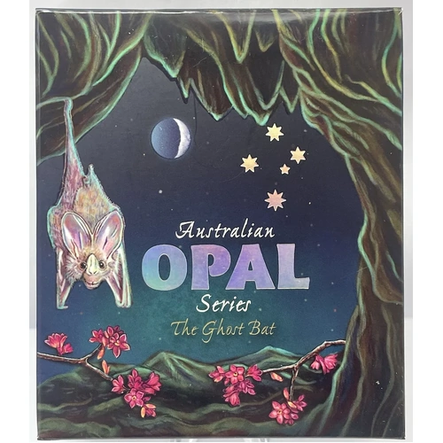 2015 Silver 1 Ounce Proof Coin Opal Ghost Bat