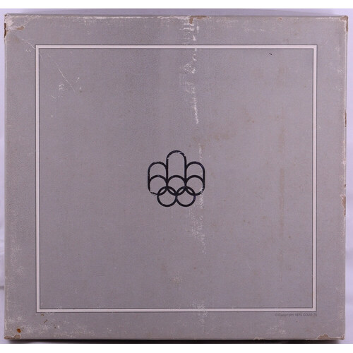 Canada 1974 Set of 4 Silver $5 and $10 Coins Proof - Montreal Olympics (Series IV)