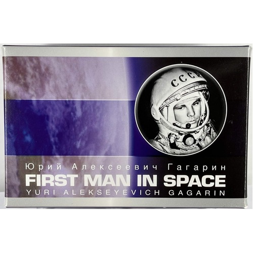 Cook Islands 2008 Silver 1 Dollar Proof First Man in Space