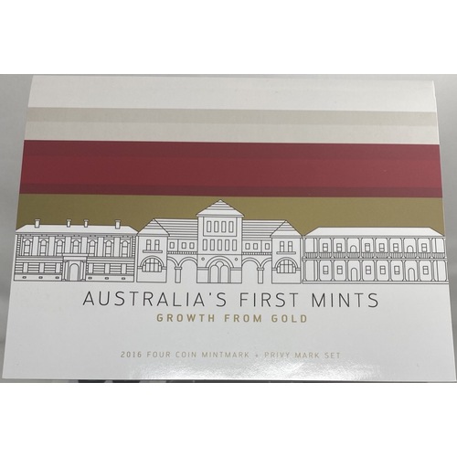 2016 4 Coin Privy Mark Set Australia's Mints