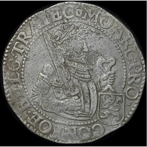 Netherlands (Utrecht) 1619 Silver Rijksdaalder Ex Batavia Shipwreck Fine