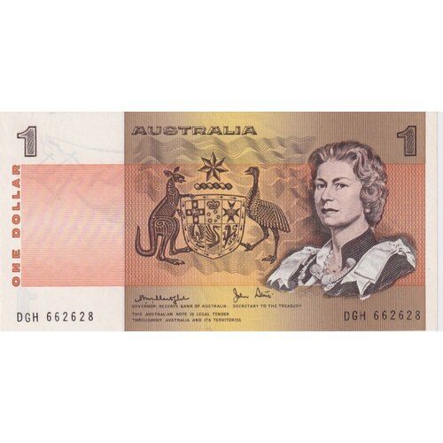 1979 $1 Note Knight/Stone DGH Last Prefix R77L good EF