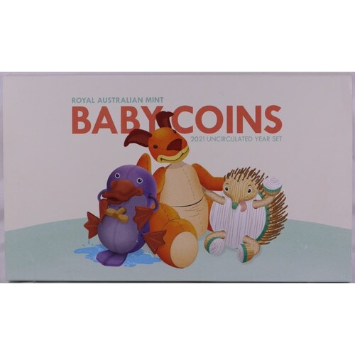 Australia 2021 Baby Uncirculated Mint Coin Set