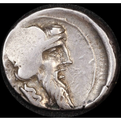 Ancient Rome (Imperial)  90 BC Q. Titius Silver Denarius Pegasus  RRC 341/1 Very Fine