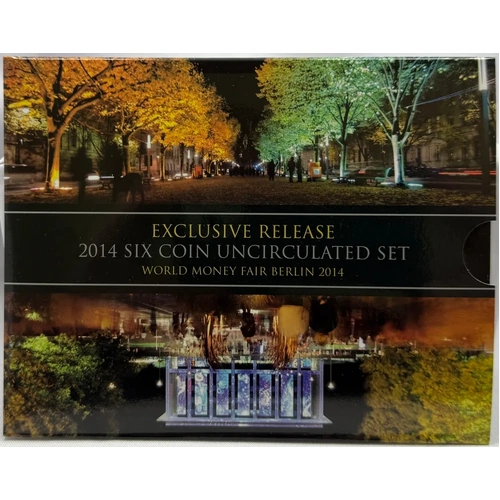 Australia 2014 Uncirculated Mint Coin Set - Berlin World Money Fair Edition