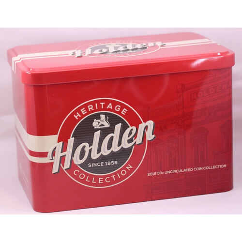 2016 Holden Heritage Collection Complete 12 Coin Set in Tin
