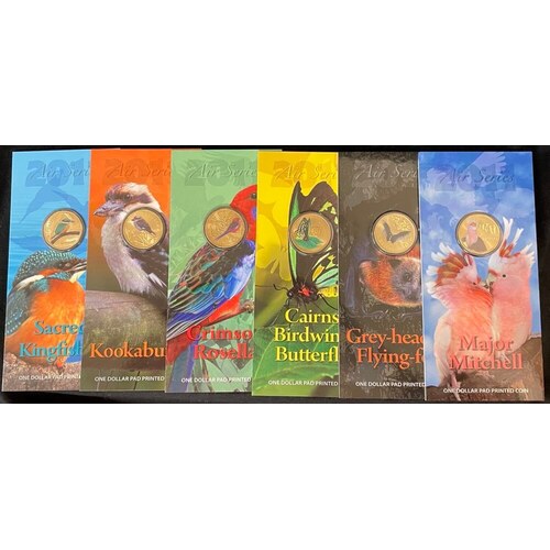 2011 1 Dollar Uncirculated 6 Coin Set Air Series 
