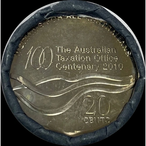 2010 20 Cent Mint Roll - Australian Tax Office