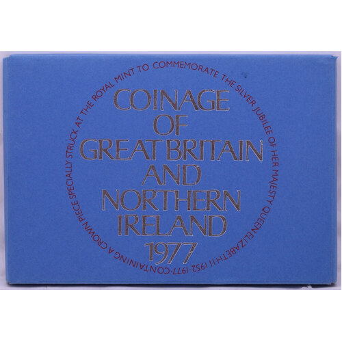 1977 Proof Coin Set Coinage of Great Britain and Northern Ireland