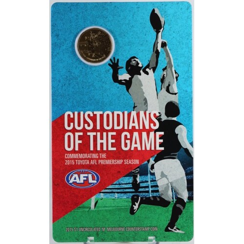 2015 1 Dollar Uncirculated Coin AFL Custodians of the Game