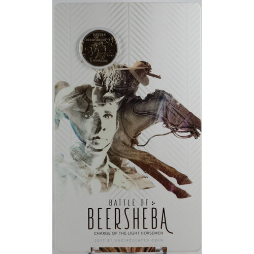 2017 1 Dollar Uncirculated Coin Battle of Beersheba