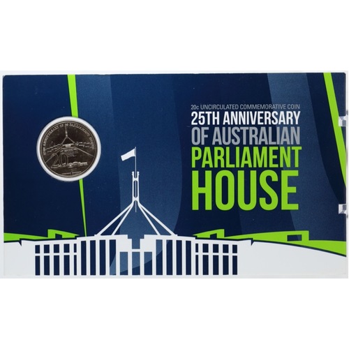 2013 20 Cent Uncirculated Coin Parliament House