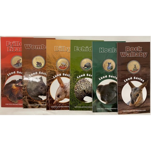 2008 1 Dollar Uncirculated 6 Coin Set Land Series