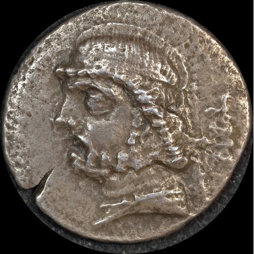 Parthia 138 ~ 127 BC Silver Drachm Phraates II Very Fine