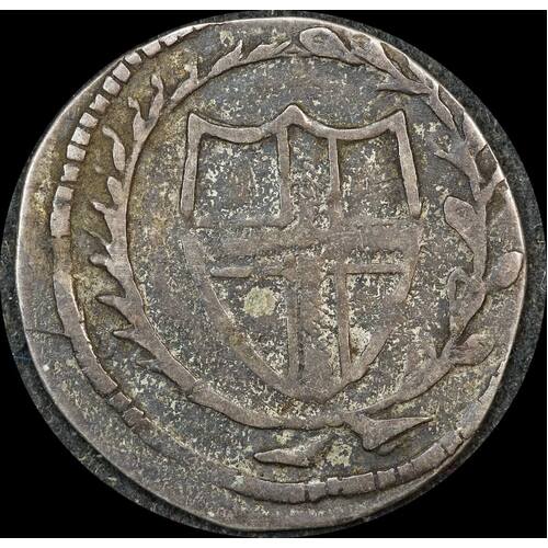 1649 Silver Halfgroat Commonwealth S#3221 Very Fine