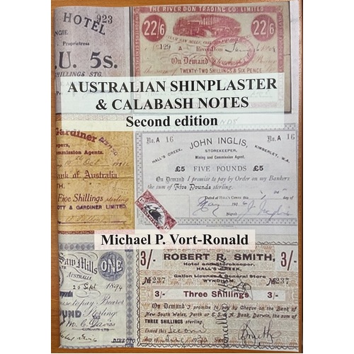 Australian Shinplaster & Calabash Notes Softcover Book by Mick Vort Ronald