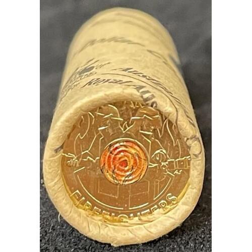 2020 2 Dollar RAM Roll Firefighter Heads / Tails