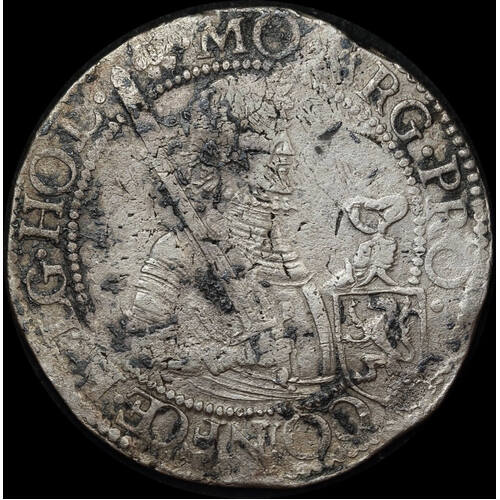 Netherlands (Holland) Undated Silver Rijksdaalder ex Batavia shipwreck Fine