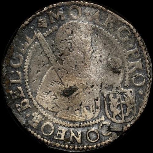 Netherlands (Gelderland) 16-- Silver Rijksdaalder ex Batavia shipwreck about VF