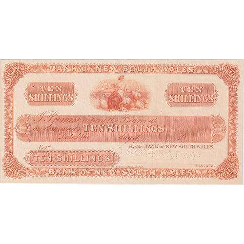 New Zealand 1924 Ten Shillings Unissued Specimen P# S161s Uncirculated