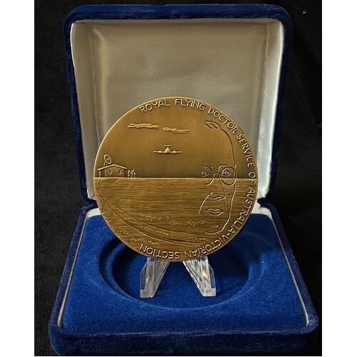 2000 Bronze Medal Royal Flying Doctor Service Victoria 64mm