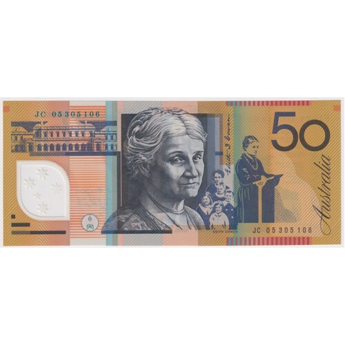 2005 $50 Note JC05 Last Prefix MacFarlane/Henry R520cL Uncirculated