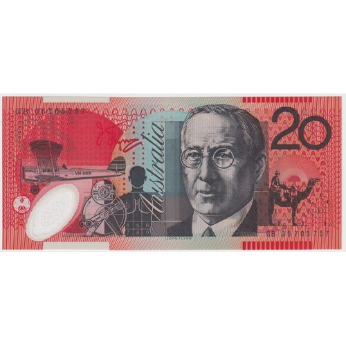 2005 $20 Note GB05 Last Prefix Macfarlane/Henry R420cL Uncirculated