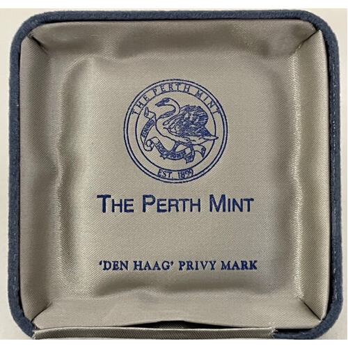 1996 Silver Two Ounce Unc Privy Mark Den Haag