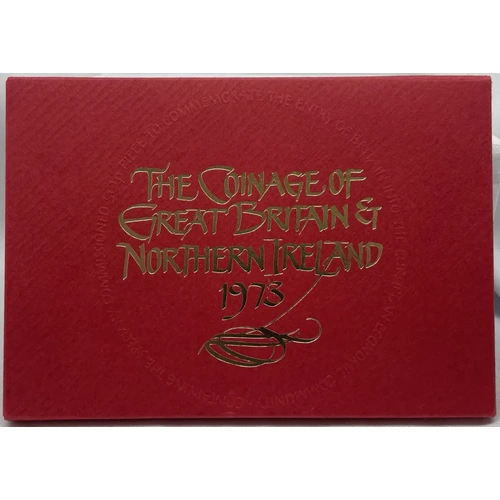 1973 Proof Coin Set Coinage of Great Britain and Northern Ireland