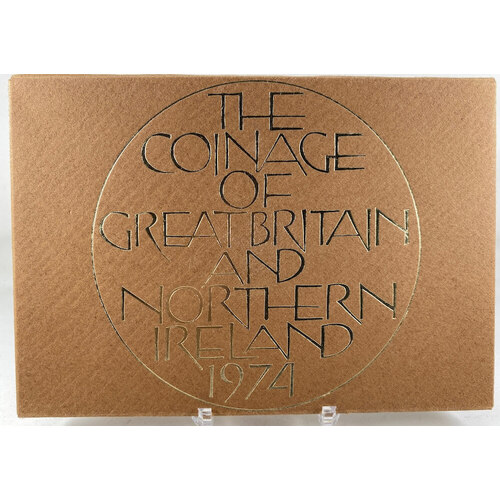 1974 Proof Set Coinage of Great Britain and Northern Ireland 