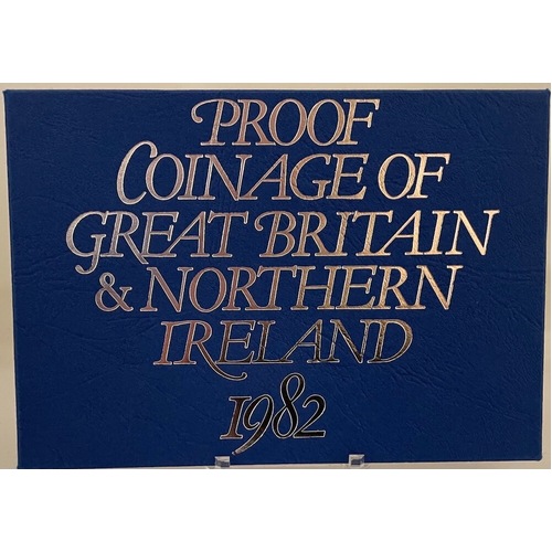 1982 Proof Set Coinage of Great Britain and Northern Ireland