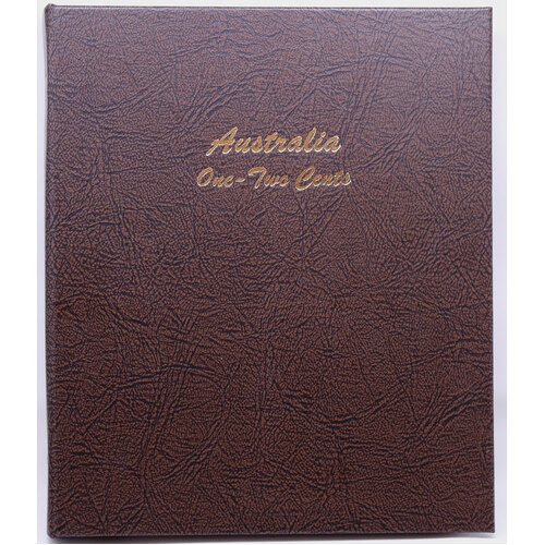 Complete Set of Australian 1+2 Cent Coins 1966-1991 + 2006 Unc