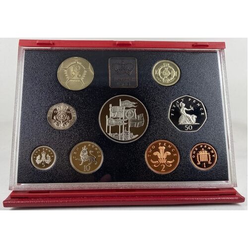 Great Britain 1996 Deluxe Proof Coin Set