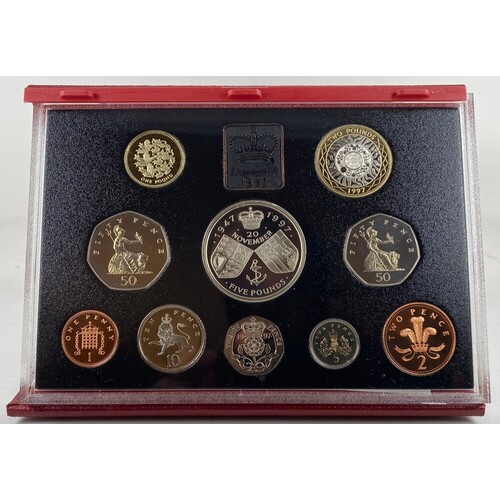 Great Britain 1997 Deluxe Proof Coin Set