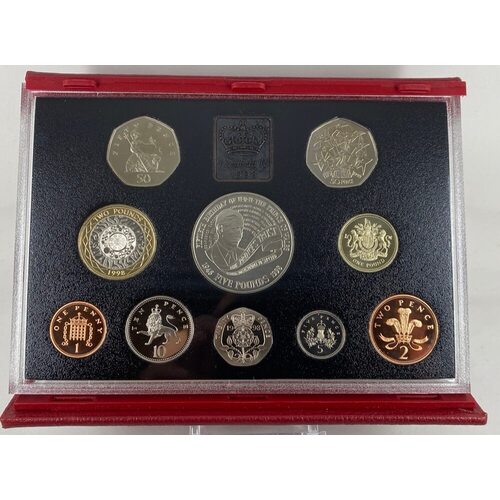 Great Britain 1998 Deluxe Proof Coin Set