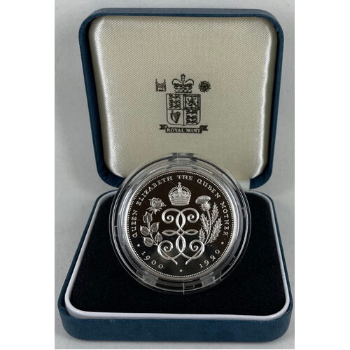 Great Britain 1990 Proof Crown 90th Birthday