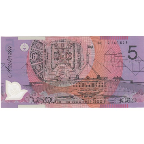 2012 $5 Note Stevens/Parkinson Standard Prefix R#222a Uncirculated