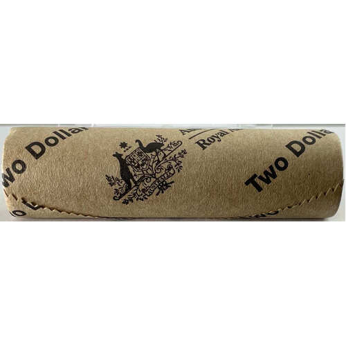 2018 2 Dollar Mint Roll Invictus Games Heads / Tails