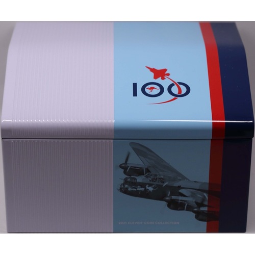 2021 50c 11 Coin Set Century of Air Power Collection