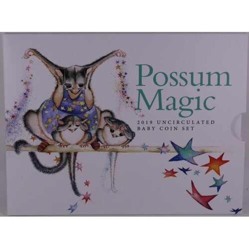 Australia 2019 Baby Uncirculated Mint Coin Set Possum Magic