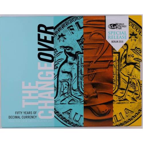 Australia 2015 Uncirculated Mint Coin Set 50th Berlin World Money Fair Edition