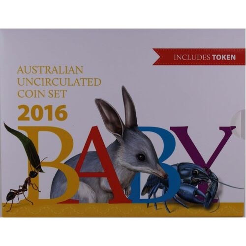 Australia 2016 Baby Uncirculated Mint Coin Set Alphabet Theme