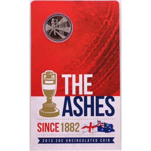 2013 20 Cent Uncirculated Coin The Ashes