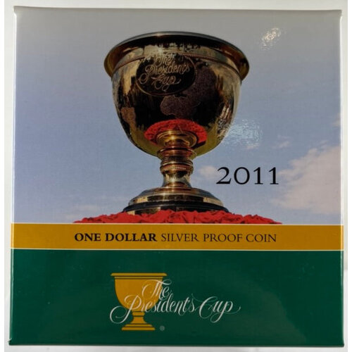 2011 Silver 1 Dollar Proof The President's Cup