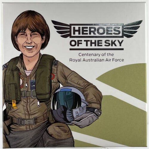 2021 Silver 1 Dollar Proof Heroes of the Sky - Robyn Williams