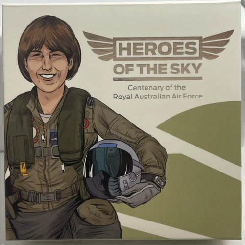 2021 Silver 1 Dollar Proof Heroes of the Sky - Robyn Williams