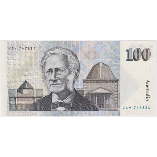 1990 $100 Note Mismatched Serial Numbers Fraser/Higgins R612 Uncirculated