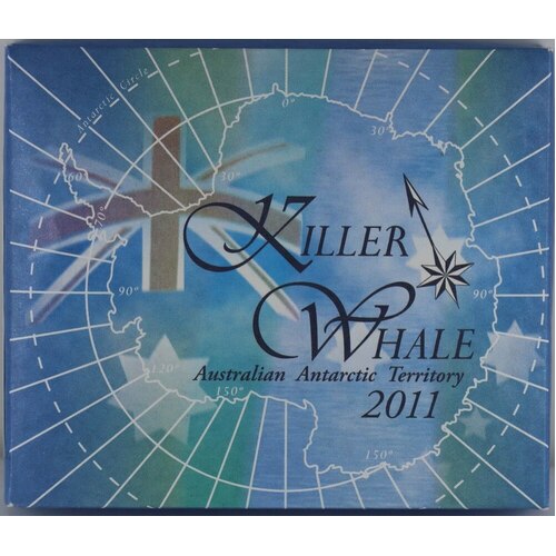 2011 Silver 1oz Proof Coin AAT - Killer Whale